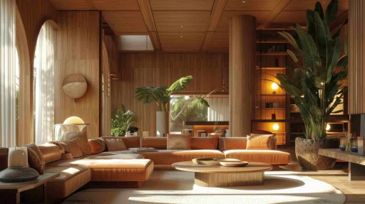 Custom designed wooden furniture